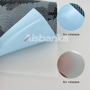 Glossy Black Forged Carbon Fiber <strong>Vinyl</strong> Car Wrap Car Wrap <strong>Vinyl</strong> <strong>Camouflage</strong> Self <strong>Adhesive</strong> DIY Styling Interior <strong>Stickers</strong> - Product Image 3