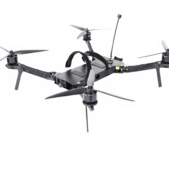 SkyView Factory Customized Heavy Payload Foldable 10inch Racing Drone with F405+65A Low-Latency Remote Control