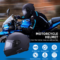 Casques de moto intégral 2025, nouveaux, vente en gros d'usine, ABS, certifiés ECE, logo personnalisable, pour écouteurs, sports motorisés