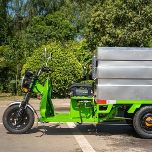 Cina vendite dirette della fabbrica ad alta pressione di pulizia stradale triciclo 60V tre ruote idropulitrice - Product Image 2