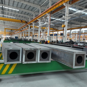 Estructura de Acero de Construcción Rápida, Viga de Acero y Tubo Cuadrado para Almacenes y Talleres, Diseño Moderno Q355 - Product Image 6