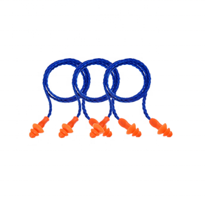 จุกอุดหูซิลิโคนกันน้ำแบบมีสาย <span class=keywords><strong>3M</strong></span> ใช้ซ้ำได้ สำหรับการนอนหลับ ลดเสียงรบกวน เพื่อการปกป้องการได้ยิน บรรจุภัณฑ์แบบเรียบง่าย - Product Image 6