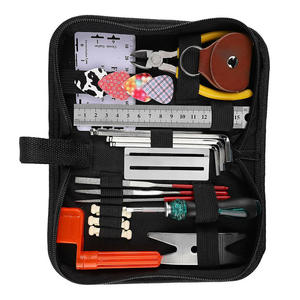 Kit de herramientas de reparación de guitarra piezas de guitarra acústica, juego de instrumentos musicales eléctricos, venta al por mayor - Product Image 5