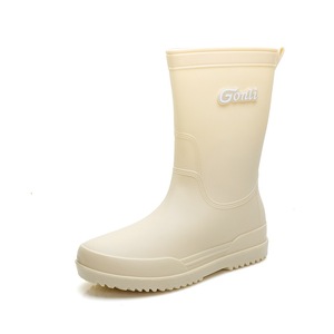 Bottes de ponton imperméables à prix d'usine pour la navigation de plaisance et la pêche, bottes de pluie légères antidérapantes à la cheville en néoprène pour l'été, l'automne et l'hiver - Product Image 5