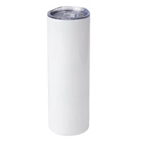 Vente en gros de gobelets isothermes en acier inoxydable 304 de 20 oz, tube droit, revêtement blanc pour sublimation, transfert thermique DIY, aspiration 6-12