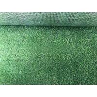 Pelouse synthétique de gazon artificiel bon marché de 10mm sans le support pour l'application de clôtures d'ingénierie de jardin de terrain de sport
