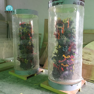 Grote Aangepaste Aquaria Glas Acryl Acryl Cilinder Ronde Aquarium Aquarium - Product Image 6