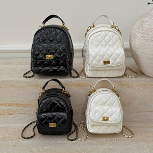 Hot Selling Premium Classic Fashion Large PU Waterproof Lightweight Durable Portable Adjustable Strap <b>Mini</b> <b>Backpack</b> Zipper - Product Image 6