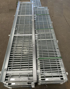 Carbon steel Rectangular <b>Industrial</b> Vietnam Hot Dip Galvanized Serrated Steel Grating Floor Decking 1 Year Warranty - Product Image 6