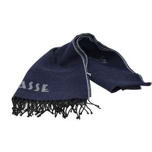 Alviero Martini Women's <b>Scarf</b> K S606 1803 Blue Knitted With Fringe Edge - Product Image 1
