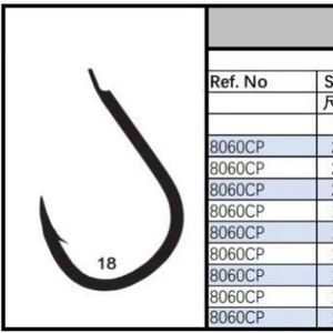 8060CP Light Jigging <b>Hook</b> <b>Black</b> Nickel Single <b>Hook</b> Size 14 15 18 19 20 Ocean Beach Fishing - Product Image 5