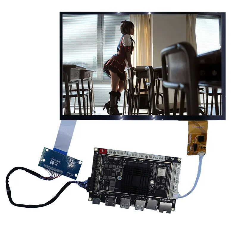 Özel Lcd modülleri yüksek parlaklık ekran Ips lcd lcd panel küçük modül tft dokunmatik ekran arduino yakıt dağıtıcı kullanılabilir