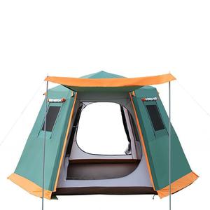 Nouvelle tente hexagonale automatique pour 4/5/6/7/8 personnes, style yourte pour le camping familial - Product Image 4