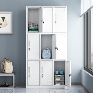 Blauwe Duif Gat Afsluitbare Kluis Ijzeren Kast Persoonlijke Accessoires Opbergkast Kast Stalen Metalen Kluisjes Voor Schoonheidssalon - Product Image 4