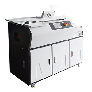 Relieuse industrielle A3/A4, relieuse de livres, 3 rouleaux, machine de reliure automatique à <span class=keywords><strong>colle</strong></span> thermofusible pour imprimerie - Product Image 6