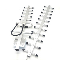 Antenne Yagi 4G LTE 18 éléments 698-2700 MHz, amplificateur de signal TV stable, antenne directionnelle extérieure à faisceau