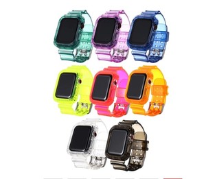 <span class=keywords><strong>Bracelet</strong></span> de montre <span class=keywords><strong>transparent</strong></span> en TPU + étui de protection pour <span class=keywords><strong>Apple</strong></span> <span class=keywords><strong>watch</strong></span> Ultra 49mm <span class=keywords><strong>Bracelet</strong></span> <span class=keywords><strong>transparent</strong></span> 49mm Bracelets de montre en Tpu - Product Image 5