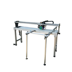 3KW Manual Stone Cutting Machine for Construction Use Aluminum Body & Steel Legs 230mm Max Cutting Length Marble Cutting - Product Image 1