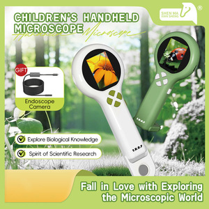 Microscopio Endoscopio Impermeable de Mano para Niños, Educativo, STEM, para Exploración de la Naturaleza y Aventuras al Aire Libre - Product Image 1