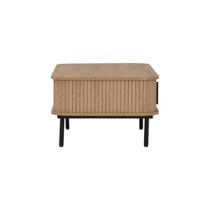 Rugged Industrial Oak Colour MALMO <b>Coffee</b> <b>Table</b> Metal Frame Rectangular Center <b>Table</b> <b>for</b> Urban Living Room and Office Reception - Product Image 4