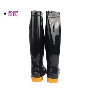 Botas de Lluvia Ocean Deer, Botas de Trabajo Impermeables de PVC hasta la Pantorrilla, Suela Antideslizante, Unisex - Product Image 2