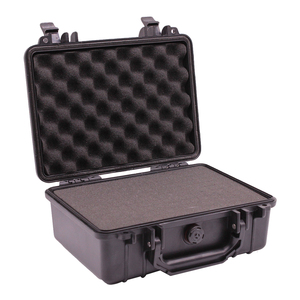 Estuche de herramientas resistente al agua, caja de herramientas de plástico, equipo de almacenamiento protector, organizador negro - Product Image 4
