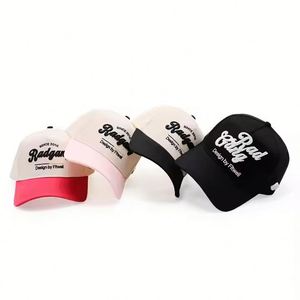 Casquettes de baseball bicolores 100% coton à 5 panneaux, casquettes et chapeaux de sport personnalisables, casquette avec logo brodé 3D pour homme - Product Image 5