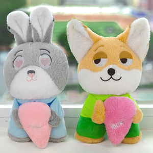 ตุ๊กตาของเล่นเครนจับตุ๊กตาจากโรงงานขายส่ง ขนาด 20 ซม. 25 ซม. สไตล์อเมริกัน ราคาถูก ตุ๊กตาขนนุ่มขนาด 8 นิ้ว สำหรับเครื่องคีบตุ๊กตา - Product Image 4