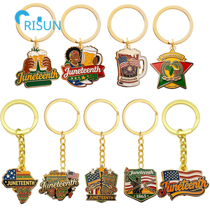 Porte-clés personnalisé Fête de l'Émancipation du 1er juin pour Afro-Américains - Product Image 1