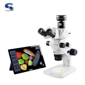 Le <span class=keywords><strong>microscope</strong></span> stéréoscopique Olympus SZX7 est utilisé dans les domaines des sciences de la vie, des sciences des matériaux, de la production et du contrôle qualité. - Product Image 1
