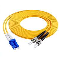 Kabel Patch Fiber Optik, Kabel Patch Optik ST LC Duplex SM Single Mode