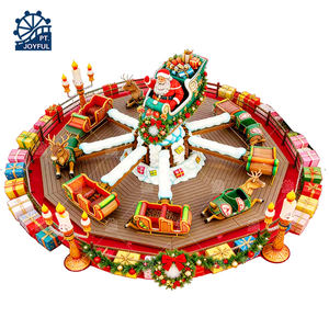 Atracciones de Parque de Diversiones para Niños, Carrusel Giratorio de Santa Claus en Venta - Product Image 2