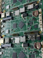 Fabricant de circuits imprimés PCBA à Shenzhen, assemblage de circuits imprimés FR-4 à 6 couches sur mesure, MOQ 1 pièce, finition de surface en or par immersion