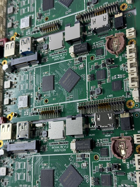 Shenzhen HTF PCBA Manufacturer Custom 6-Layer FR-4 Printed Circuit Board Assembly 1 PCS MOQ Immersion Gold Surface Finishing