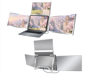 Écran portable pour ordinateur portable OEM 15,6 pouces 1920*1200 FHD 60HZ LED, extension d'écran, moniteur LCD quadruple/triple avec sac - Product Image 2