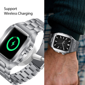 Bộ Dụng Cụ Chỉnh Sửa Tùy Chỉnh Dây Đeo Đồng Hồ Bằng Kim Loại Thép Không Gỉ Cho Dây Đeo Đồng Hồ Quả Táo Sang Trọng Cho Apple Watch 8 7 SE Ultra - Product Image 5