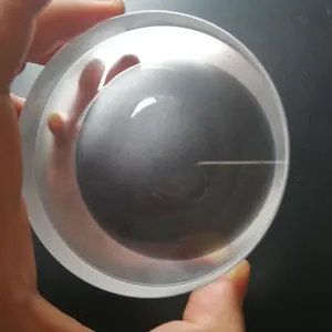 K9/熔融石英/B270光学玻璃100毫米大直径平凹单球面透镜