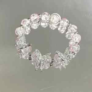 Bracelet à breloques en gros pour femmes, bijou de boutique, bracelet en perles de verre colorées pour femmes - Product Image 6