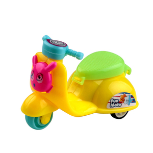 Importation depuis la Chine Fabricant très drôle Cadeau promotionnel Cool Mini plastique Cartoon Pull Back Toy Motorcycle à vendre pas cher - Product Image 2