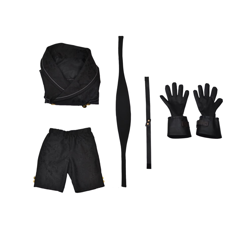 Ensemble de costumes années 9 noir