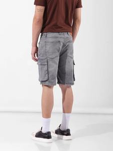 Shorts en jean pour homme, décontractés, pour l'été, coupe décontractée, tissu respirant, confort quotidien, style moderne de rue, utilisation en extérieur - Product Image 3