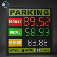 Auvent de station-service personnalisé avec éclairage LED, toit en alliage d'aluminium certifié IP65, télécommande, conception modulaire, garantie de 2 ans