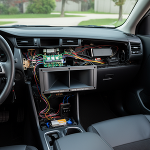 Tweeter de doble bocina piezoeléctrica de 500W para sistema de audio de coche - Product Image 3