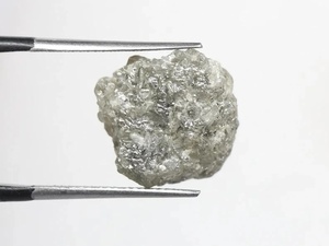 Diamant brut naturel de mine africaine de qualité supérieure 17,78 carats : Diamant gris non poli pour collection de bijoux, bague de fiançailles - Product Image 3