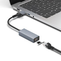 Adaptador LAN USB 3,0 a RJ45, convertidor de red Gigabit de 10/100/1000Mbps para computadora portátil de escritorio, Plug and Play sin controlador