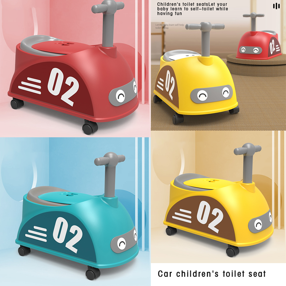 Car children's toilet seat