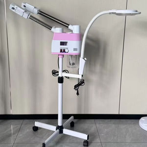 Vaporizador Facial 3 en 1 Frío/Caliente con Lámpara de Aumento 8X y Anillo de Luz, Diseño Moderno, Uso en Salón de Belleza, Vaporizador de Ozono Daomeng O1-119 - Product Image 1