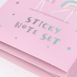 Cute Combination Sticky Notes Creative Reusable Memo Notepad Message Sticker Set For Student Office - Product Image 4