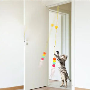Jouet pour chat rétractable de haute qualité, interactif, auto-animé, suspendu à la porte, jouets pour chatons, jeu automatique, jouet à gratter pour chat, souris - Product Image 3