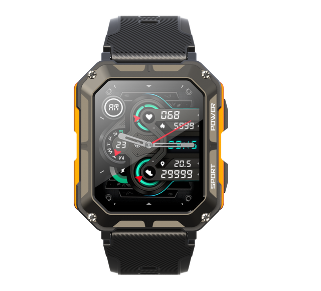 Hot Sale C20 Pro Smart Watch Multi Sport Mode Ip68 Waterproof Bt Music Call Blood Oxygen 380mah Battery Health Tracker